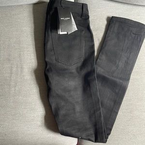 Saint Laurent jeans 24. Even though tag says 26 it fits more like a 24